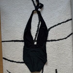 Aerie Elegant Black Swimwear